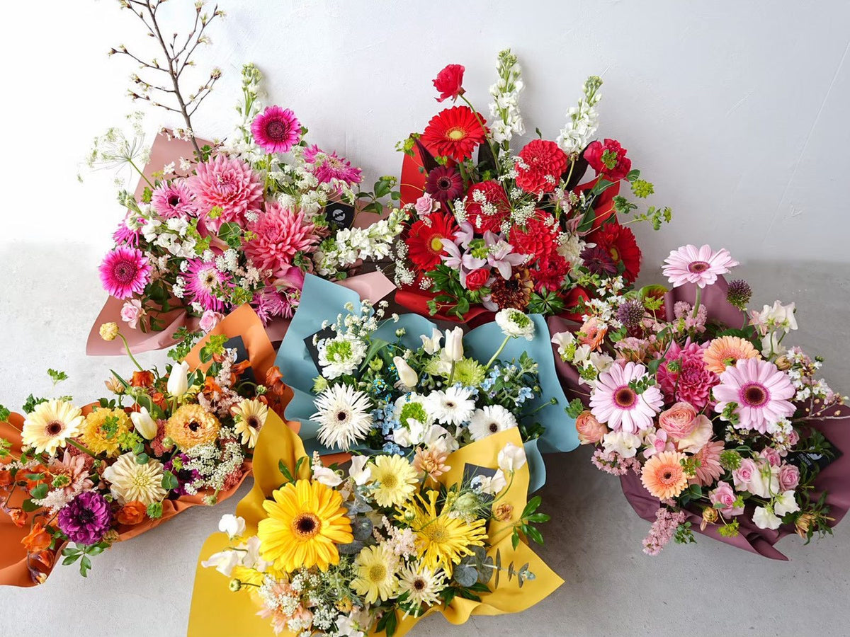 釧路の花屋 MEDERU Flowerの花束