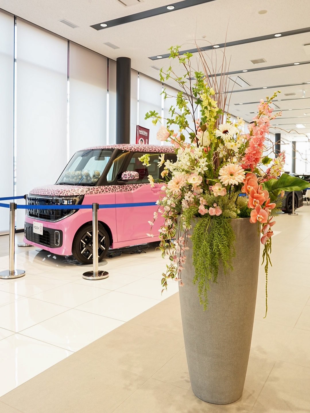 日産プリンス札幌販売 苫小牧支店 オープニング装飾
